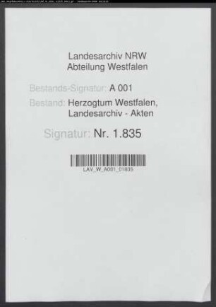 Edikt des Kf. Maximilian Friedrich betr. eine allgemeine Viehsteuer nach Tabelle (Druck, doppelt)