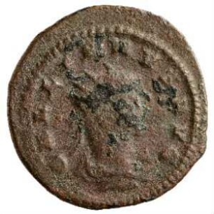 Münze, Antoninian, 266 - 268 n. Chr.