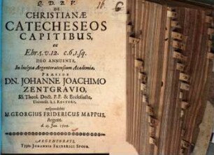 De christianae catecheseos capitibus