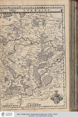 Lotharingia Ducatus Vulgo Lorraine