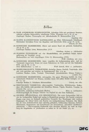 Silber (Nr. 185-215)
