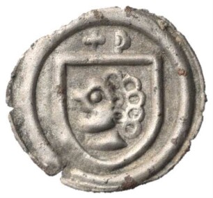 Fundmünze, Heller, Heller (Mohrenkopfheller), 1475 - 1482