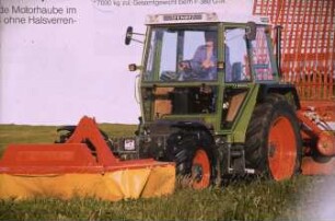 Fotografie: Futtererntetechnik, Ladewagen, Frontmähwerk, Trommelmähwerk, Geräteträger