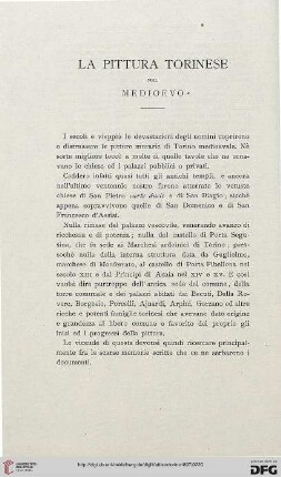 7: La pittura torinese nel medioevo