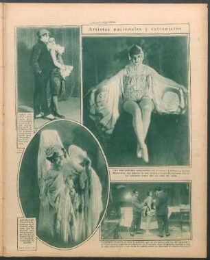 Artistas nacionales y extranjeros [Fotografías]