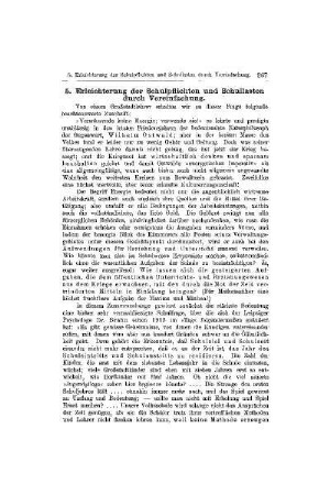 Erleichterung der Schulpflichten und Schullasten durch Vereinfachung : [Mitteilungen]