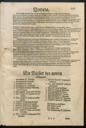 Die Bücher des newen Testaments.