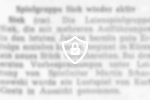 Spielgruppe Siek wieder aktiv