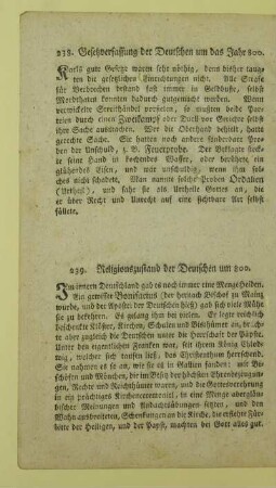 239. Religionszustand der Deutschen um 800