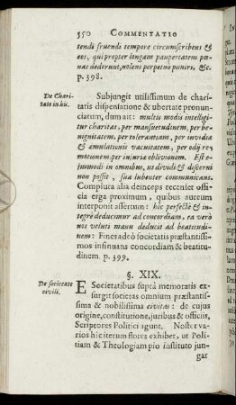 §. XIX. - §. XXIII.