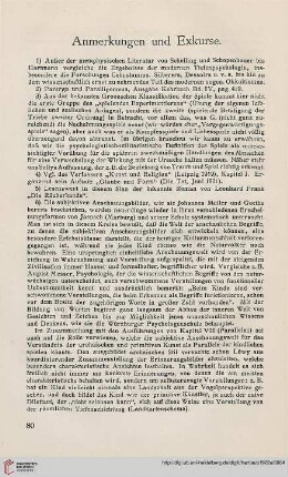 Anmerkungen und Exkurse