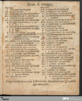 Errata sic corrige.