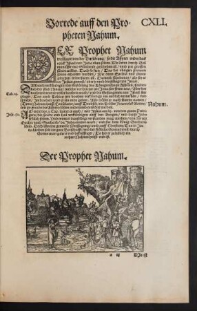Vorrede auff den Propheten Nahum.