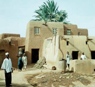 Kano. Straßenszene. 1959