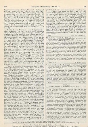456 [Rezension] Die deutsche evangelische Heidenmission. Jahrbuch 1925 der vereinigten deutschen Misisonskonferenzen