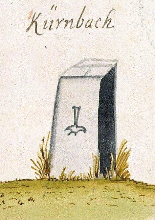Kürnbach, KA (Stromberger Forst, Marksteinzeichen I)