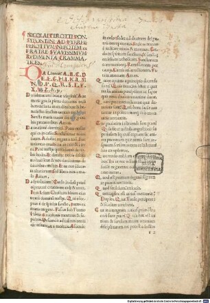 Rudimenta grammatices : gewidmet Pyrrhus Perottus. Mit Brief an Antonius Moretus von Johannes Calphurnius