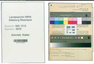Entnazifizierung Walter Schmidt , geb. 08.12.1912 (Betriebsingenieur)