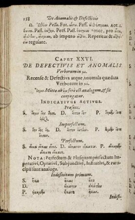 Caput XXVI. - Caput XXXI.