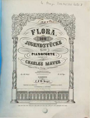 Flora : 100 Jugendstücke für das Pianoforte ; op. 165, 11. No. 33-35