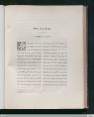 Livre Septième: Le Style Louis XIV