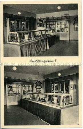 Postkarte aus dem Sächsischen Logenmuseum in Chemnitz
