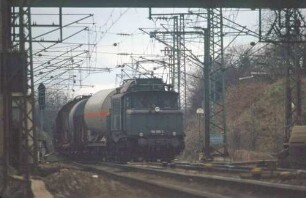 Stuttgart Zuffenhausen Lok 194 091 Güterzug Ra-10-Tafel