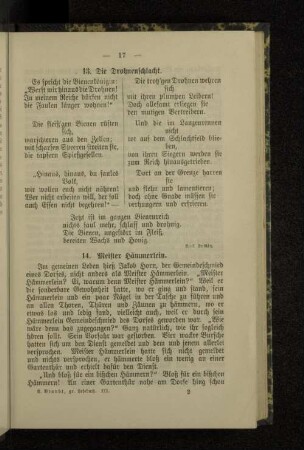 14. Meister Hämmerlein.