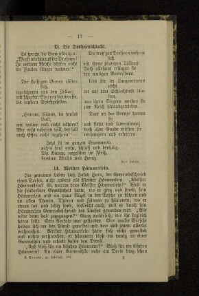 14. Meister Hämmerlein.