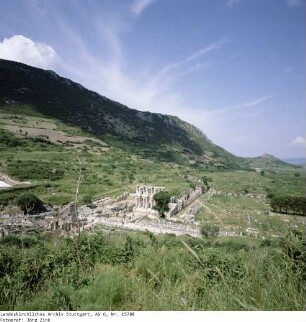 Türkei: Ephesus, Blick zum Meer