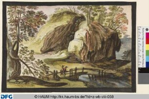 Landschaft mit Fluss