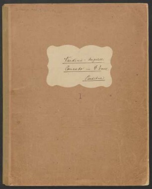 Konzerte. Arr; vl, orch; e-Moll