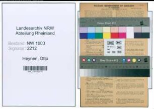 Entnazifizierung Otto Heynen , geb. 19.02.1899 (Buchhalter)