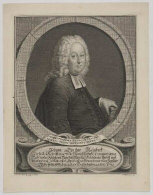 Bildnis des Johann Gustav Reinbeck