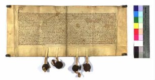 Revers Volmar Magers wegen des Kirchensatzes und Widdums zu Kemnaten