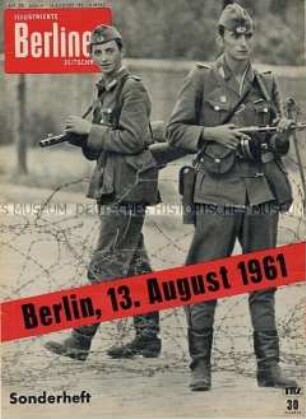 "Berliner Illustrierten Zeitschrift" zum "Mauerbau"