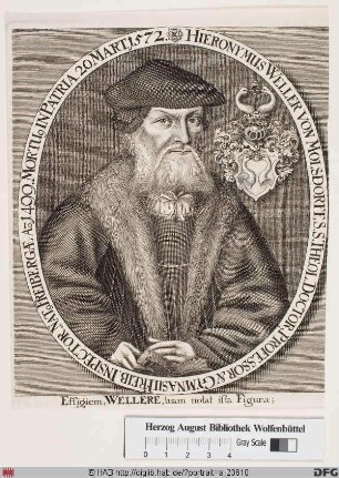 Bildnis Hieronymus Weller (von Molsdorff)