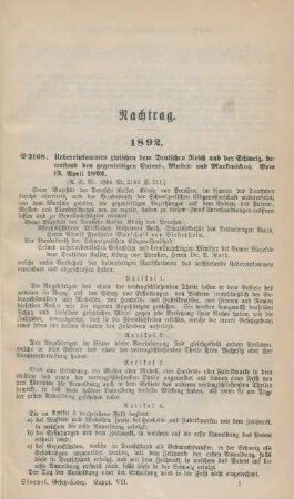 Nachtrag. 1892-1895