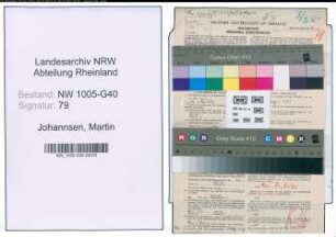 Entnazifizierung Martin Johannsen , geb. 04.08.1902 (Rechtsanwalt)