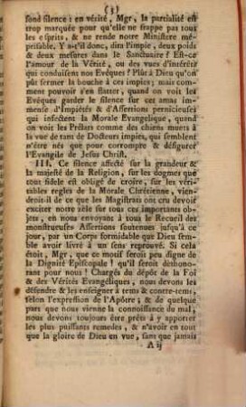 Lettres de Mr. l'évêsque de ... à Mgr. l'archévêque de Rheims