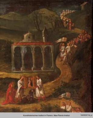 Prozession zur Kirche Sant'Andrea in Cercina