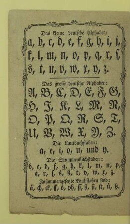 Zusammengesetzte Buchstaben sind