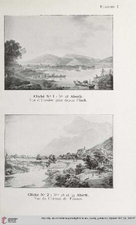 Planche I - XXXII
