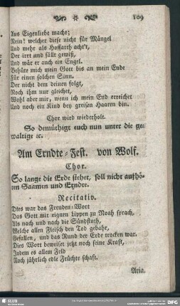 Am Erndte-Fest