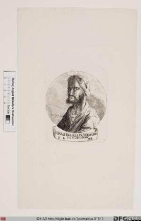Bildnis Hans Beuerlein (Beurlein)