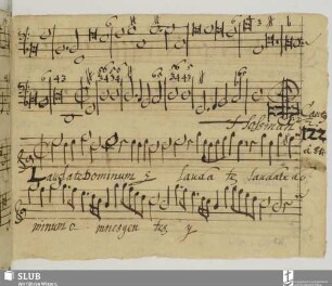 [Hossmann, Salomon:] Laudate Dominum