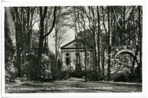 Altzella. Kloster, Ruine der Stiftskirche, Begräbniskapelle