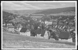 Oberschlema. Blick auf Oberschlema