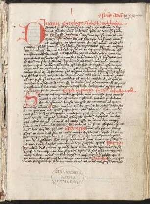 Fratris Adam de Persenia dialogi inter monachum et rationem - BSB Clm 18610
