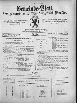 1902,6: No. 6, 9. Februar 1902